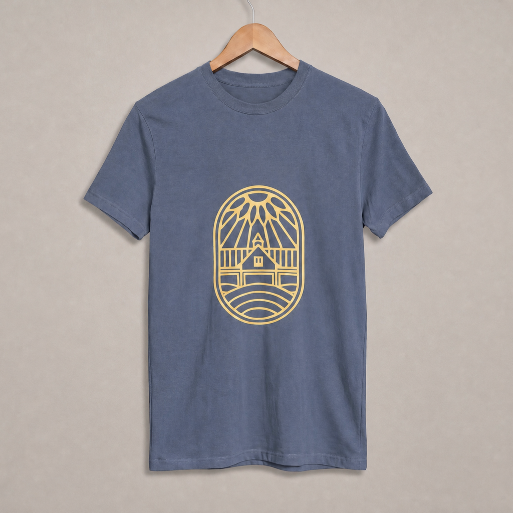 Porter & Co. | Classic Tee — Washed Indigo