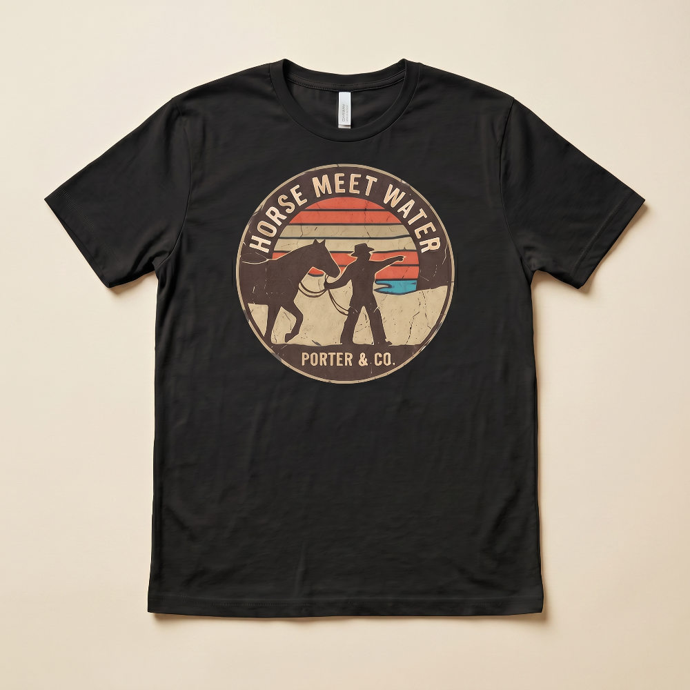 Horse Meet Water T-Shirt | Porter & Co.